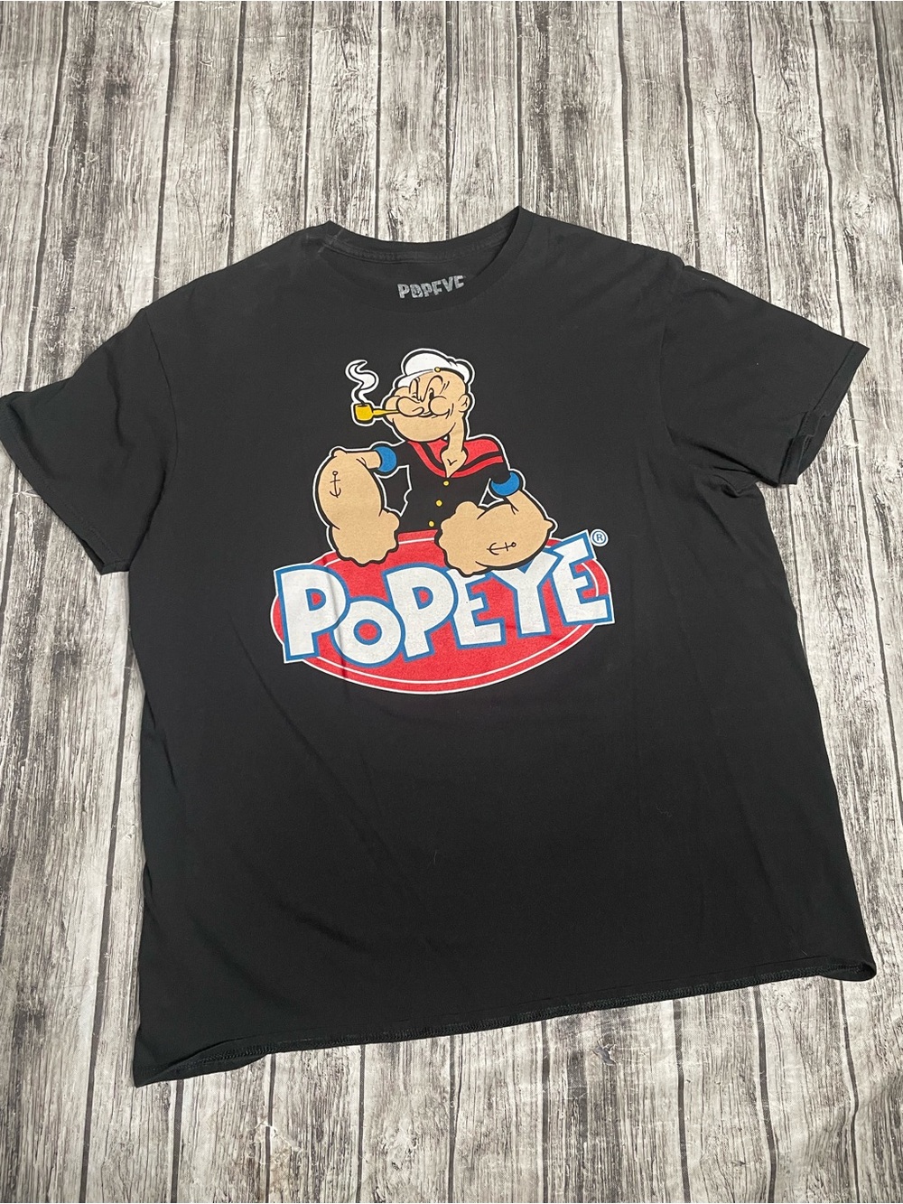 Adult Large Popeyes The Sailor-Man Graphic Shirt Good Condition